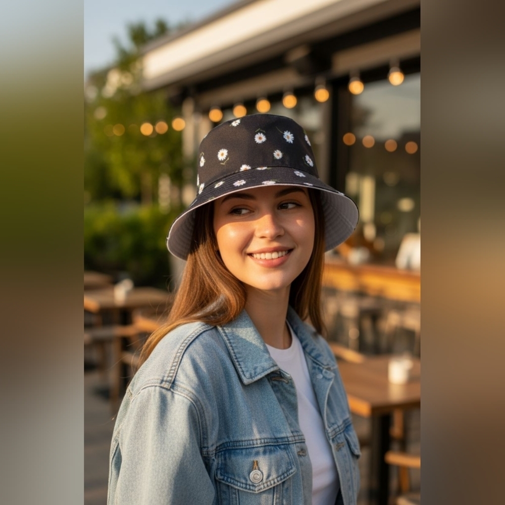 Alice + Olivia Reversible Bucket Hat